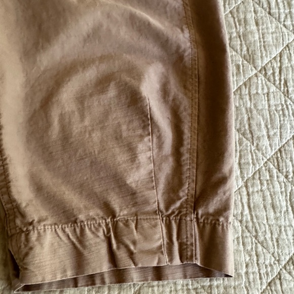 Everlane Barrel Leg Cropped Utility Pant - Taupe - Size 12 - Picture 5 of 7